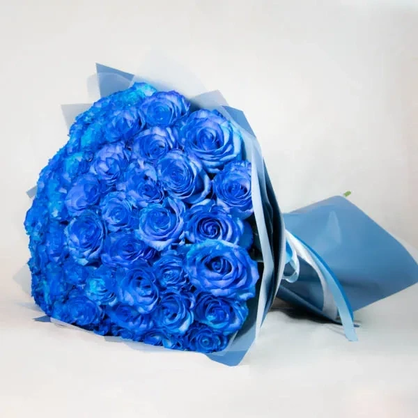 ლურჯი ვარდები (49 ცალი)